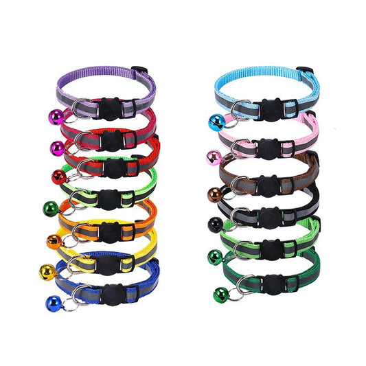 Reflective Cat Collar Set