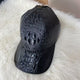 Crocodile Leather Baseball Cap