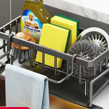 Kitchen Utensil Drain Storage Rack