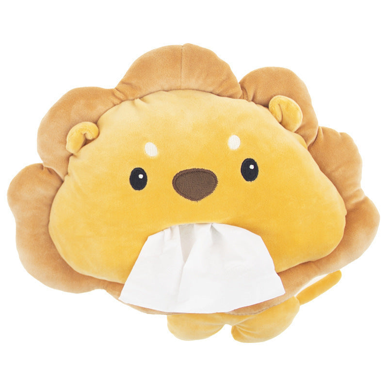 Plush Car Tissue Box