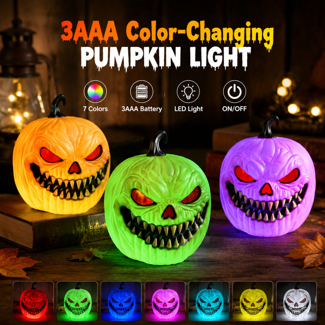 Sound Activated Pumpkin Lantern