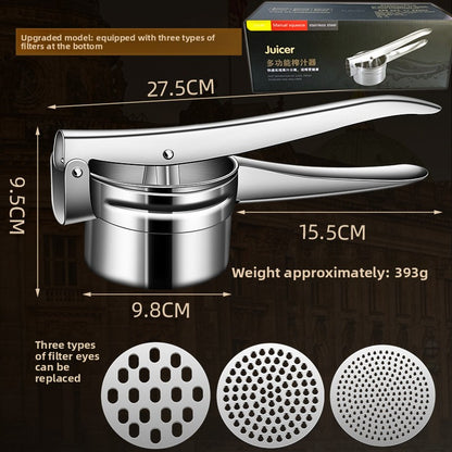 Stainless Steel Manual Juicer