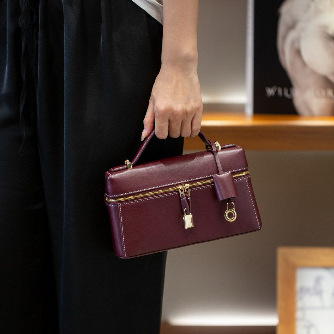 Genuine Leather Retro Shoulder Bag
