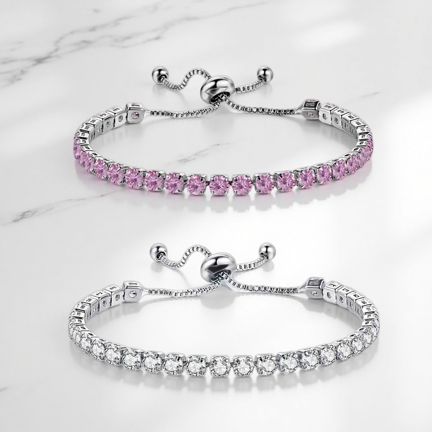 Women's Zircon Tennis Bracelet
