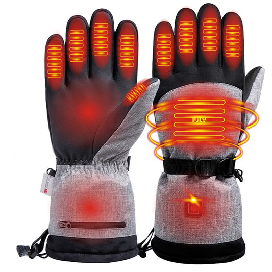 Polar Fleece Electric Warm Gloves