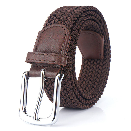 Elastic Woven Canvas Belt