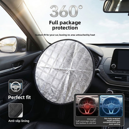 Foldable Steering Wheel Sunshade
