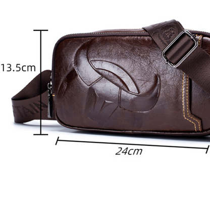 Leather Business Shoulder Bag