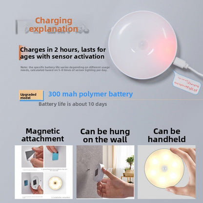 USB Rechargeable LED Night Light