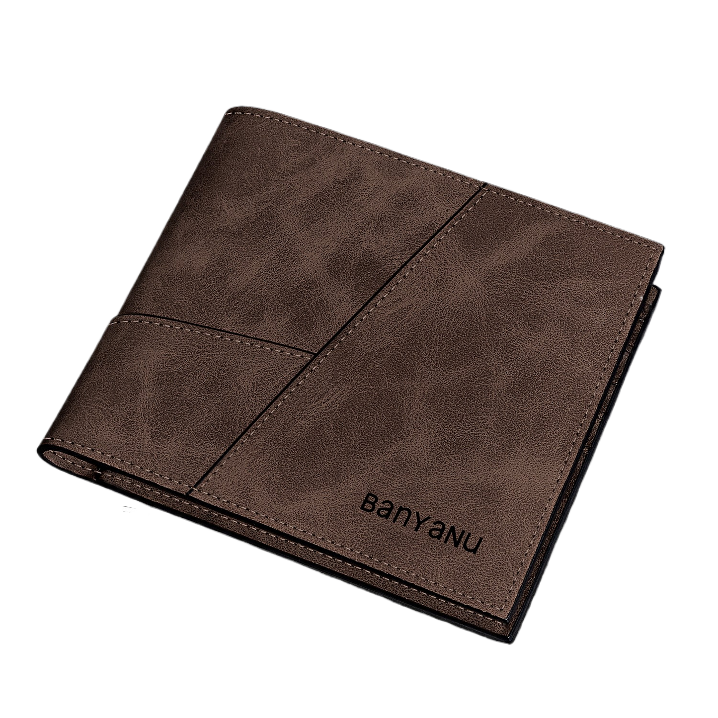 Retro Frosted Cowhide Men's Wallet