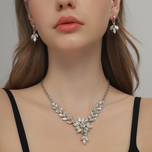 Floral Wedding Jewelry Set