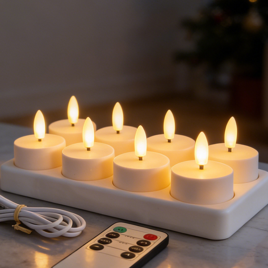 Rechargeable LED Tea Lights