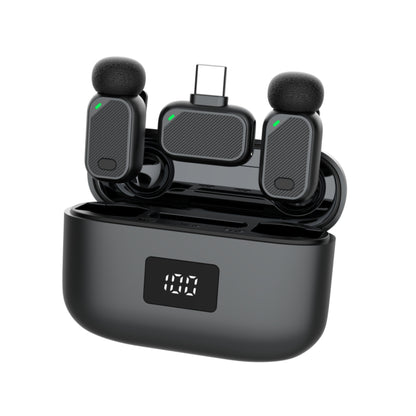 Wireless Dual Receiver Lavalier Microphone