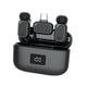 Wireless Dual Receiver Lavalier Microphone