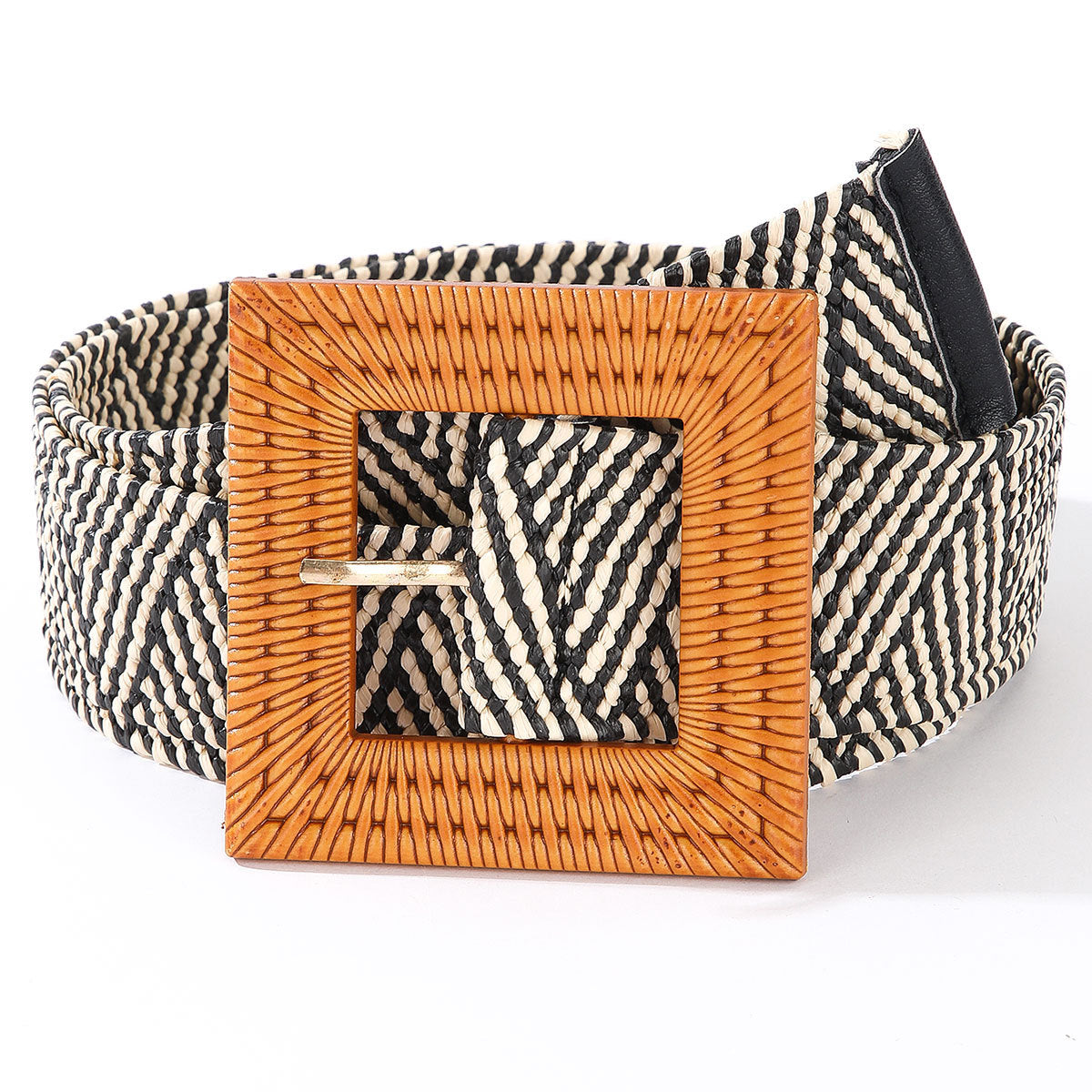 Women's Braided Elastic Waist Belt