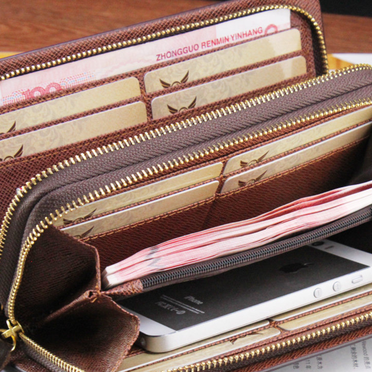 Genuine Leather Men's Clutch Bag