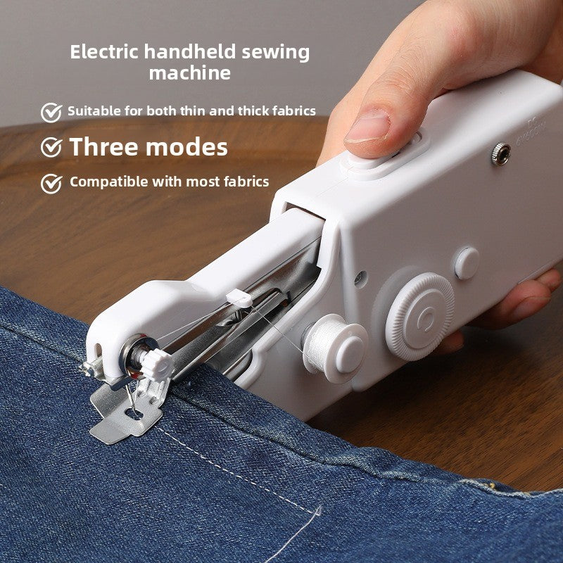 Mini electric sewing machine