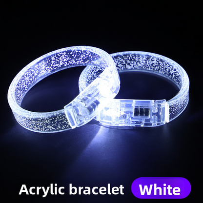 Acrylic LED Glow Bracelet
