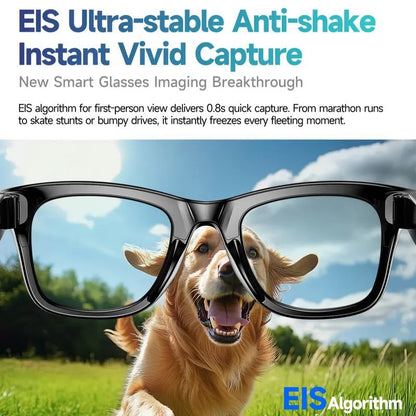 AI Smart Glasses with 8MP Camera