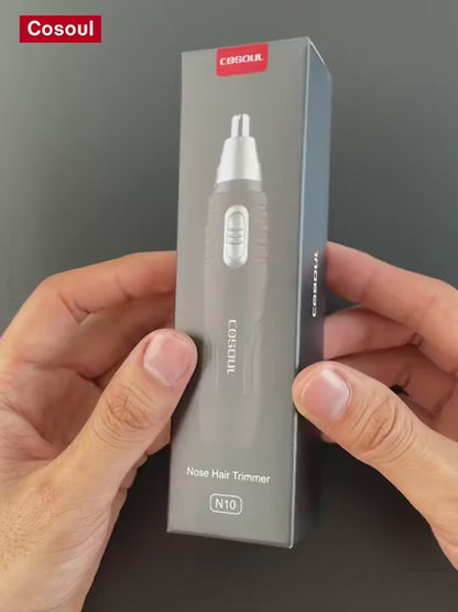 Electric Nose Hair Trimmer Safe Nose Ear Hair Remover for Men & Women USB Rechargeable